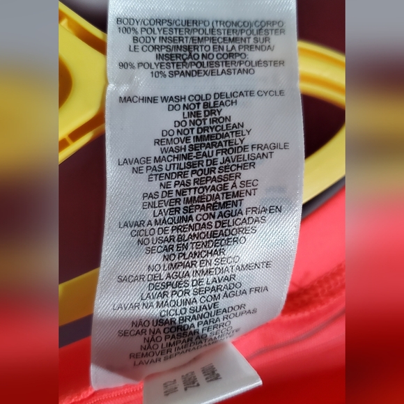 $5 Add-on Medium Adidas Women's Pink Short Sleeve Climalite Sports Top - Picture 10 of 10